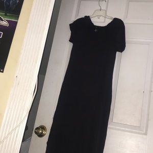 Black sun dress